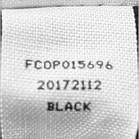 Filson Canvas Work Shirt 100% Cotton Snap Button Style 20172112 in Black Size L